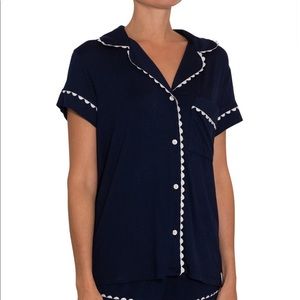 Eberjey Ric-Rac short PJ set